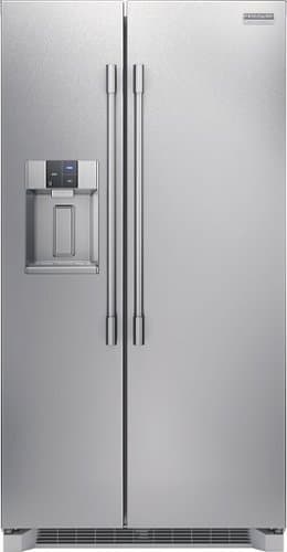 Frigidaire - Professional 22.3 Cu. Ft. Side by Side Counter Depth Refrigerator - Smudge Proof Stainless Steel