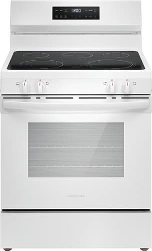 Frigidaire - 5.3 Cu. Ft. Freestanding Electric Range with EvenTemp - White