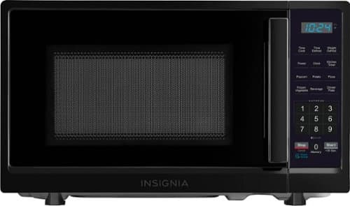 Insignia™ - .7 Cu. Ft. Compact Microwave - Black
