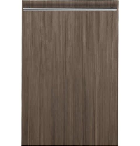 GE - 18" Compact Top Control Built-In Stainless Steel Tub Dishwasher with 3-Level Wash and 47 dBA - Custom Panel Ready