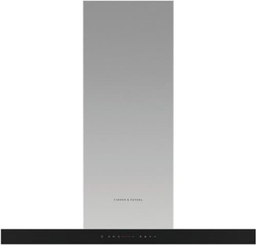 Fisher & Paykel - 36 inches - Externally Vented & Convertible - Wall Range Hood - Stainless Steel