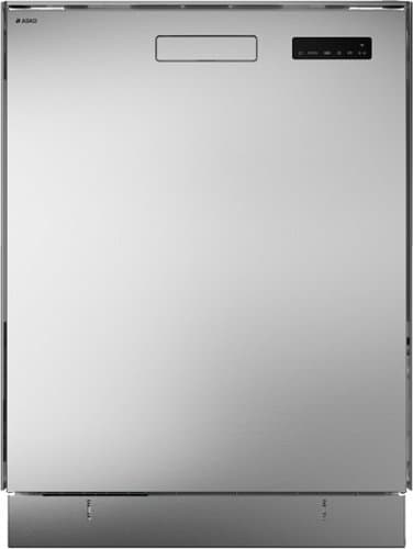 Asko - 24" Dishwasher with Top Control, Pocket Handle, Stainless Steel tub, 3 Racks, 42 dBA, ADA