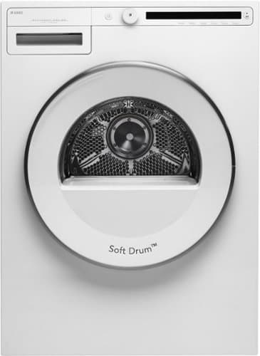 Asko - 4.1 cu. ft. Stackable Electric Dryer with Butterfly Drying System, Soft Drum Technology, 9 Drying Programs - White
