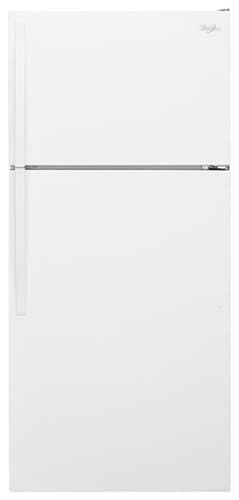 Whirlpool - 14.3 Cu. Ft. Top-Freezer Refrigerator - White