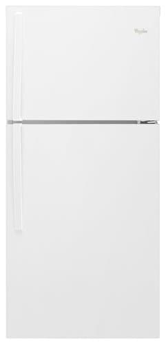 Whirlpool - 19.2 Cu. Ft. Top-Freezer Refrigerator - White