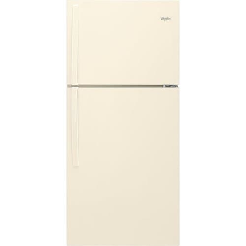 Whirlpool - 19.2 Cu. Ft. Top-Freezer Refrigerator - Biscuit