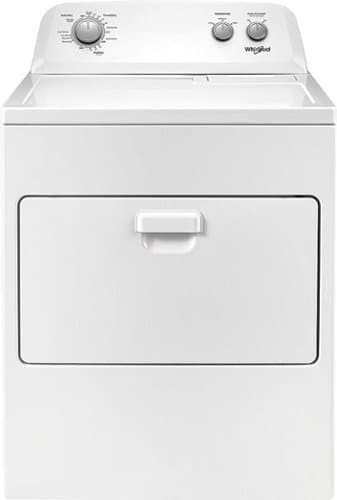 Whirlpool - 7 Cu. Ft. 12-Cycle Electric Dryer - White