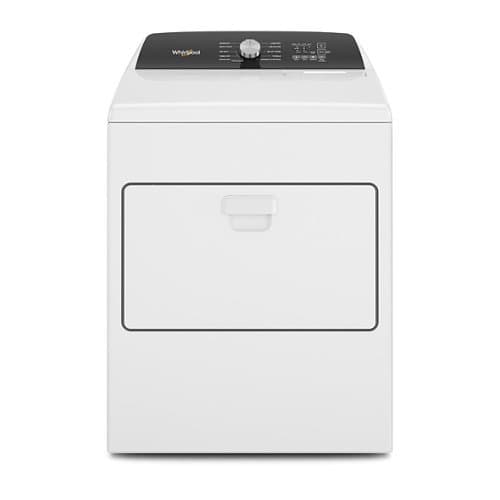 Whirlpool - 7 Cu. Ft. Electric Dryer with Moisture Sensing - White