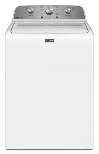 Maytag - 4.5 Cu. Ft. High Efficiency Top Load Washer with Deep Fill - White