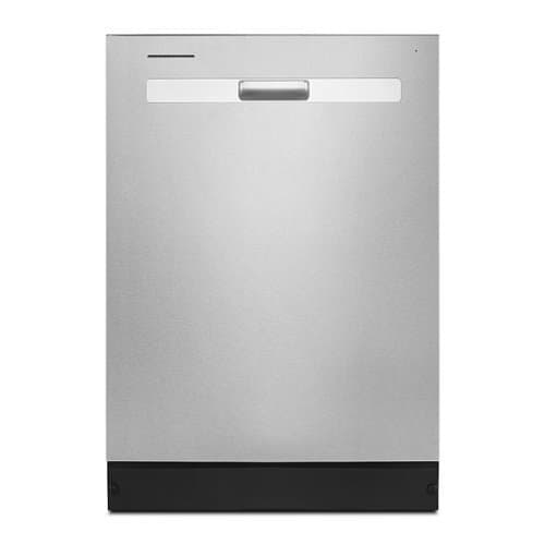 Whirlpool - 24" Top Control Built-In Tub Dishwasher with Boost Cycle and 55 dBA - Stainless Steel