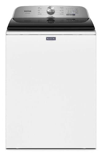 Maytag - 4.7 Cu. Ft. High Efficiency Top Load Washer with Pet Pro System - White