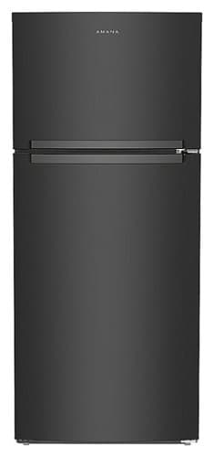 Amana - 16.4 Cu. Ft. Top-Freezer Refrigerator - Black