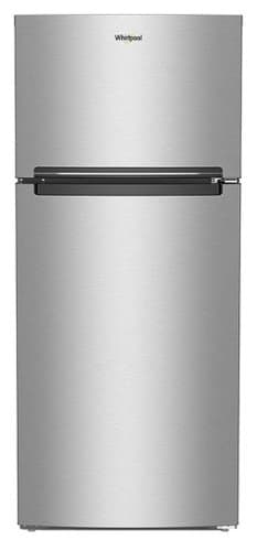 Whirlpool - 16.3 Cu. Ft. Top-Freezer Refrigerator - Stainless Steel