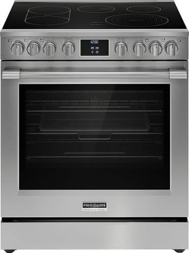 Frigidaire - Professional 6.2 Cu. Ft. Freestanding Total Convection Range with No Preheat and Air Fry - Stainless Steel