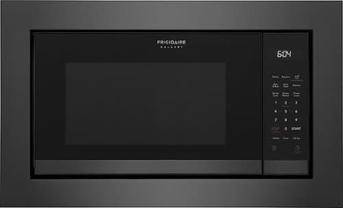 Frigidaire - Gallery 2.2 Cu. Ft. Built-In Microwave with Sensor Cooking - Black Stainless Steel