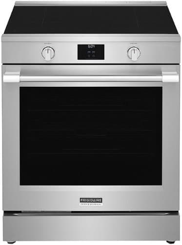 Frigidaire - Professional 6.2 Cu. Ft Slide-In Induction Range with Total Convection - Stainless Steel