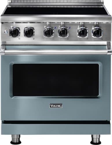 Viking - 5 Series 4.7 Cu. Ft. Freestanding Electric Induction Range - November Sky