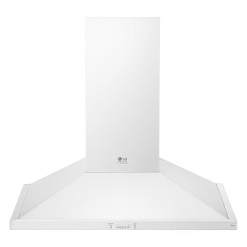LG STUDIO - 36 inches - Externally Vented - Wall Range Hood - Essence White