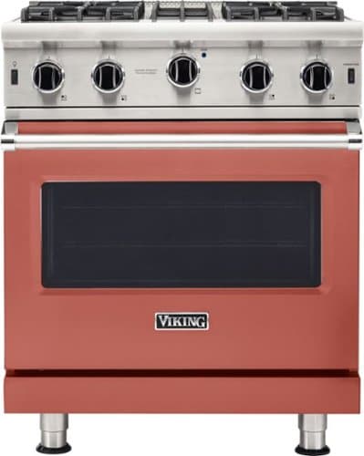 Viking - 5-Series Gas Open Burner Range - Spiced Cider