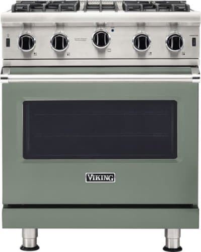Viking - 5-Series Gas Open Burner Range - Eucalyptus