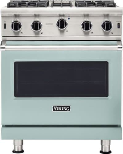 Viking - 5-Series Gas Open Burner Range - Splash