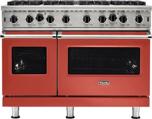 Viking - 5-Series Gas Open Burner Range - Spiced Cider