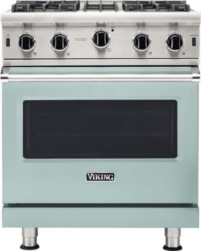 Viking - 5-Series Gas Open Burner Range - Splash