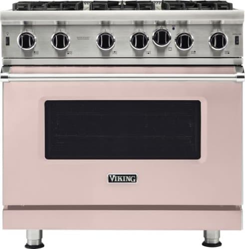 Viking - 5-Series Gas Open Burner Range - Blush