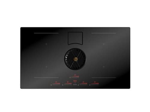 Bertazzoni - 36" Induction Downdraft Cooktop - Black
