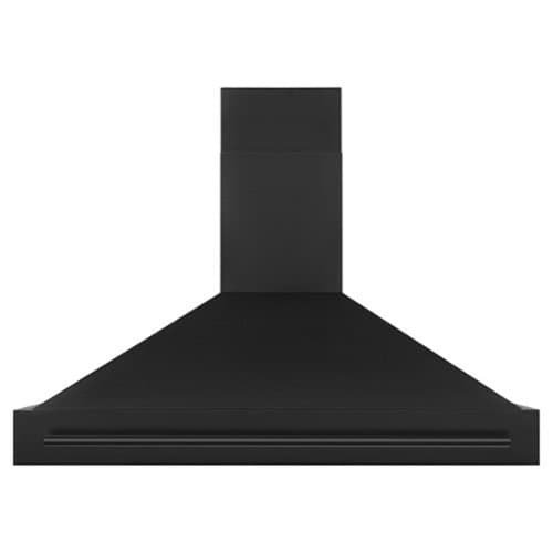 ZLINE - 48 inches - Convertible & Externally Vented - Wall Range Hood - Black