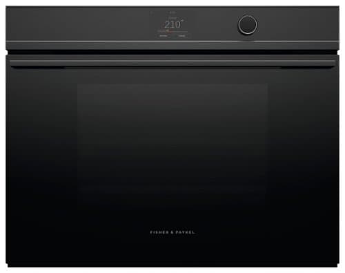 Fisher & Paykel - Minimal 30-in Combination steam oven 1.9 cu ft capacity touch screen with dial - Stainless Steel
