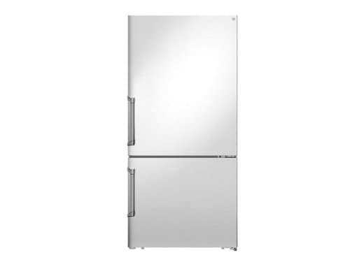 Bertazzoni - 31" Bottom Mount Free Standing Refrigerator - with Ice Maker - Stainless Steel