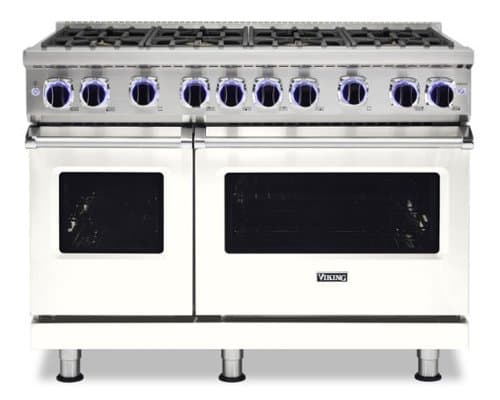 Viking - VGR Freestanding 7 Series Gas 48" Range - Pure White