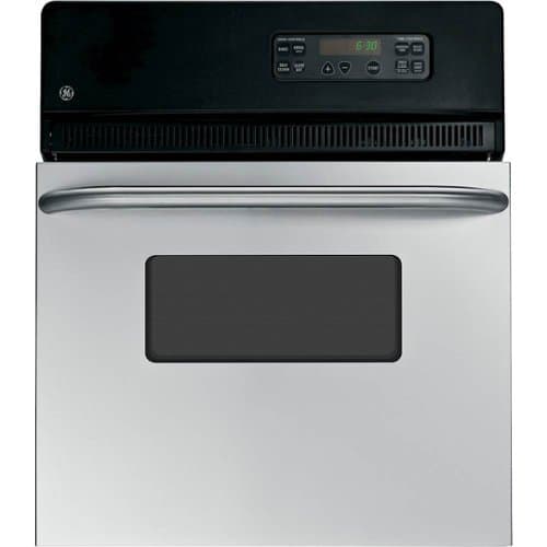GE - 24" Built-In Single Electric Wall Oven - Stainless Steel