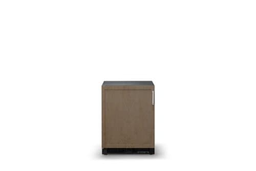 24"W 4.6 Cu. Ft. Viking ADA compliant Custom Panel Solid Door Undercounter Mini Fridge-Left Hinge - Custom Panel Ready