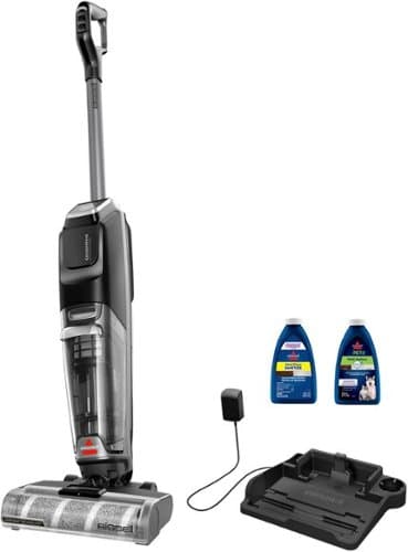 BISSELL - CrossWave OmniForce Edge All-in-One Multi-Surface Cleaner - Black/Titanium