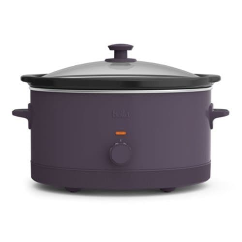 Bella - 6-qt. Manual Slow Cooker - Plum