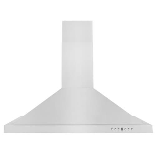 ZLINE - 36 inches - Externally Vented & Convertible - Wall Range Hood - Silver