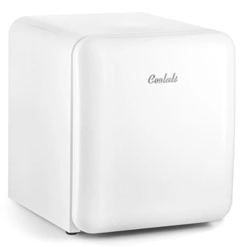Cooluli - Curve 1.7 cuft Freestanding Compressor Fridge - White