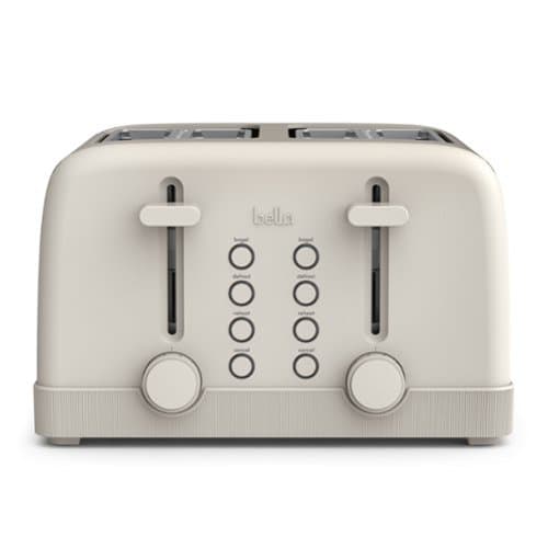 Bella - 4-Slice Toaster - Oatmilk