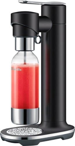 Breville - the InFizz Fusion Bundle w/CO2 - Black Truffle