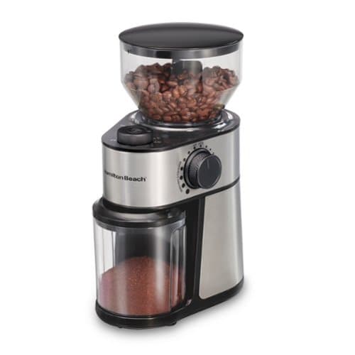 Hamilton Beach - Burr Coffee Grinder - Stainless Steel