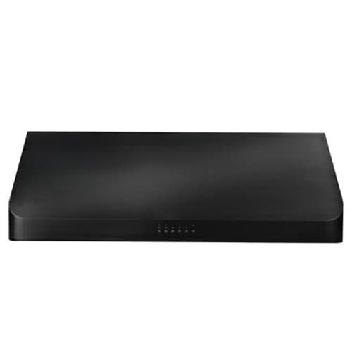 ZLINE - 36 inches - Externally Vented & Externally Vented - Under cabinet Range Hood - Black Stainless Steel