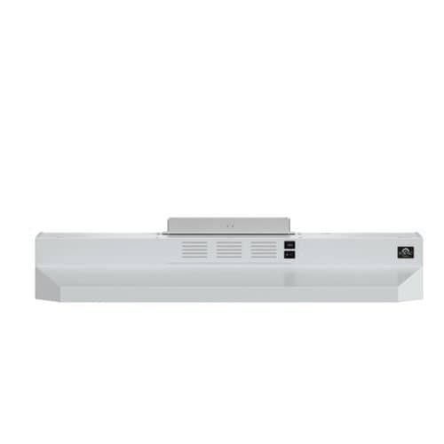 Forno Appliances - 30 inches - Convertible - Under cabinet Range Hood - White