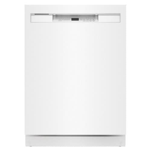 Maytag - 24" Front Control Built-In Stainless Steel Tub Dishwasher with PowerBlast Cycle and 50 dBA - White