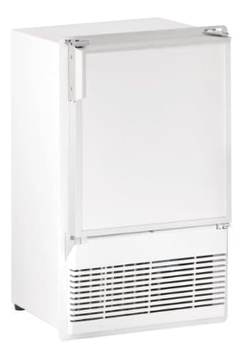 U-Line - 14" 23-lb. Freestanding Ice Maker - White