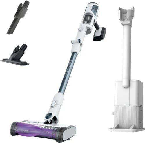 Shark - Detect Clean & Empty, Cordless Vacuum with 2L Auto-Empty System, Intelligent Detect Tech, HEPA, 60Min Runtime, MultiFlex - Burnt Ashes