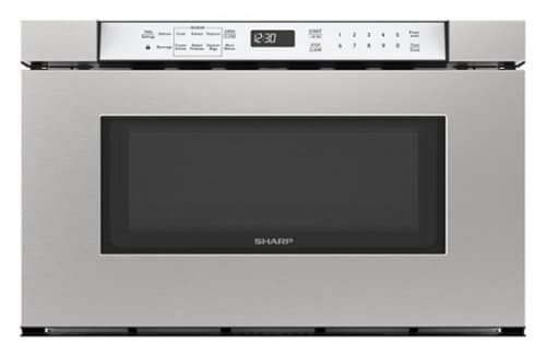 Sharp - 1.2 cu ft 950W Drawer Microwave With Sensor Cooking - Stainless Steel