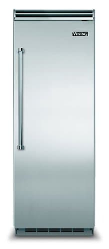 Viking - 5 Series Quiet Cool 15.9 Cu. Ft. Upright Freezer - Stainless Steel