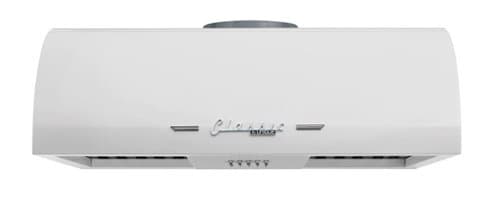 Unique Appliances - 24 inches - Externally Vented - Under cabinet Range Hood - Marshmallow White